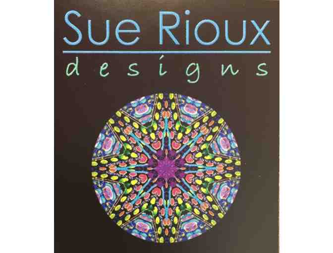 Silver & Stone Earrings from Sue Rioux Designs