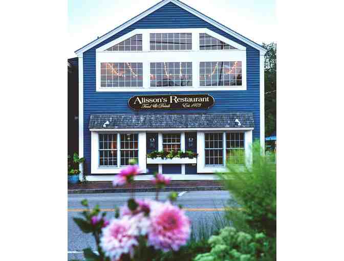 $50 Gift Card to Alisson's Restaurant