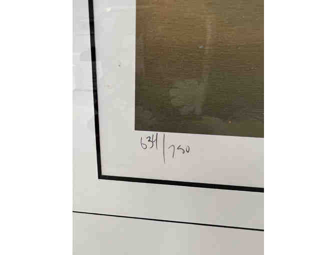 'Dock Square' painting by Sally Caldwell Fisher courtesy of John Moscillo/Explore My Town