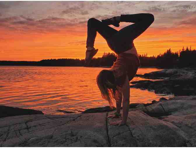 5 Class Package and Gift Set courtesy of Kennebunk Yoga & Wellness Collective