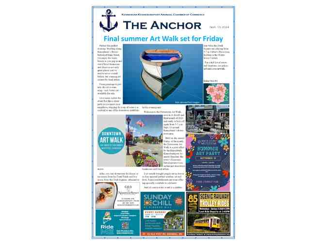 Summer Anchor Advertisement