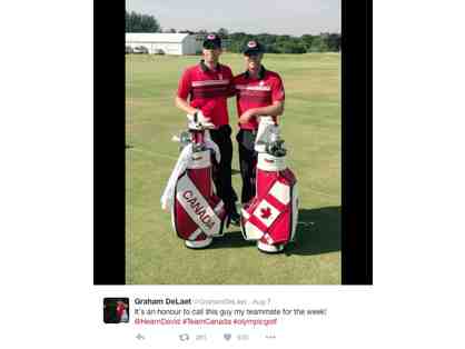 2016 Team Canada Olympian Golf Bag