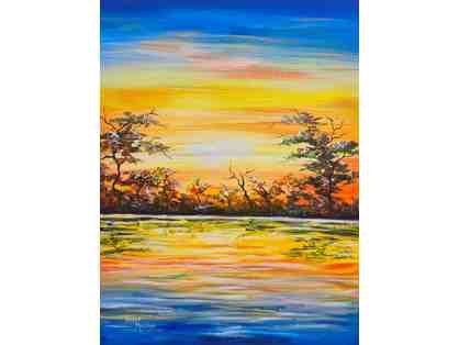 Original Painting: African Landscape