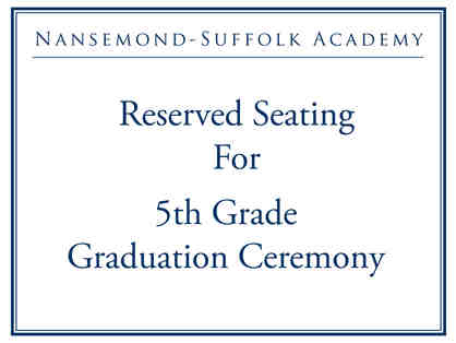 NSA 5th Grade Graduation Ceremony