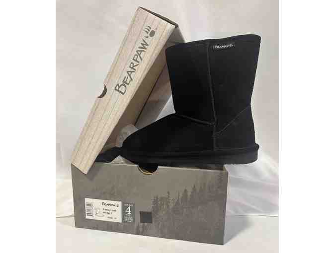 Black Bearpaw Boots - Youth Size 4