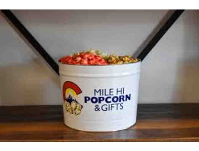 Mile Hi Popcorn Bucket