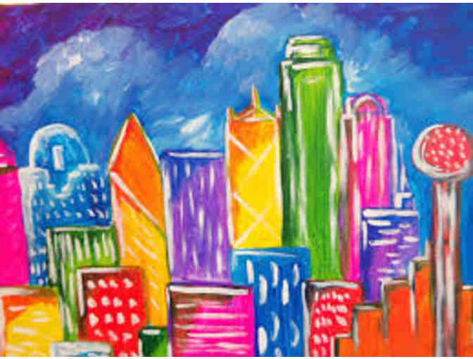 Painting Class at Pinot's Palette