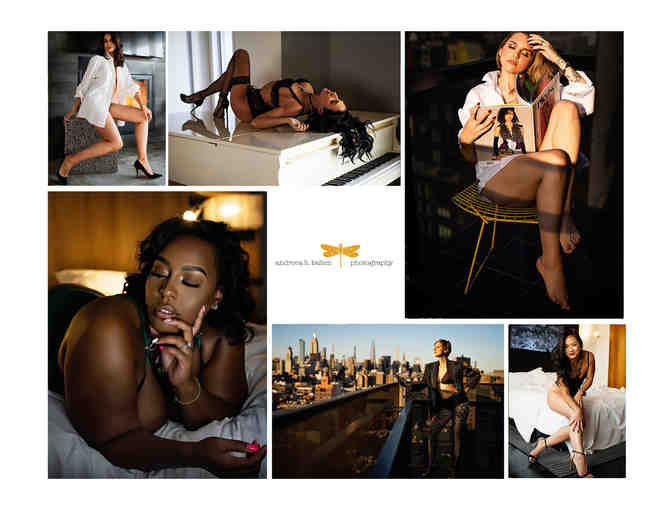 Signature Andreea B. Ballen Photography - Boudoir Photoshoot with Two 8 x 10 Prints - for Women Only