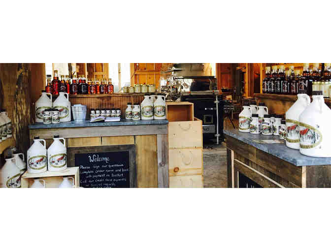 1/2 Gallon of Maple Syrup and 1lb of Maple Cream