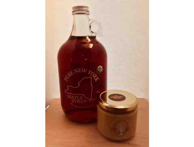 1/2 Gallon of Maple Syrup and 1lb of Maple Cream