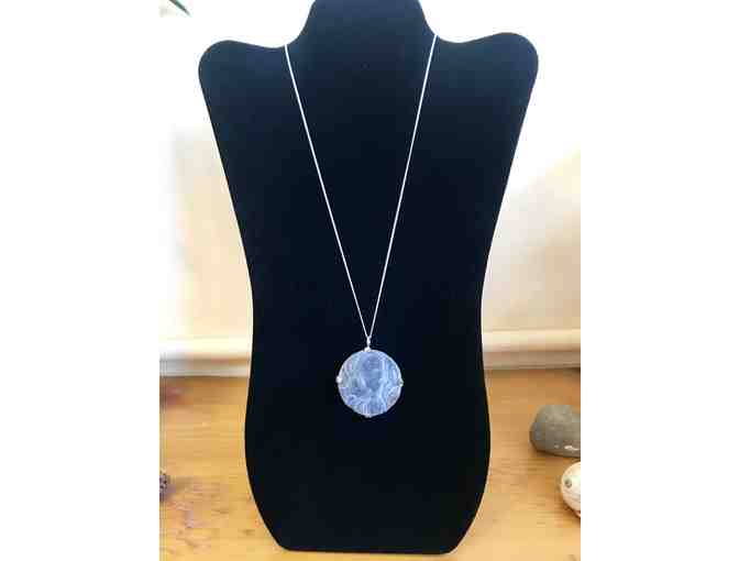 Druzy Crystal Necklace by Jairo Gonzalez, GMWS alum parent