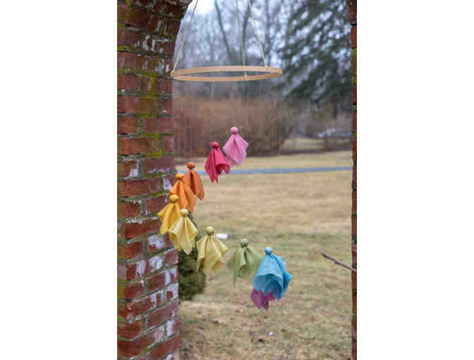 Fiber Craft Studio Rainbow Silk Angel Mobile