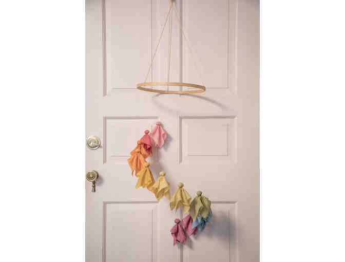 Fiber Craft Studio Rainbow Silk Angel Mobile