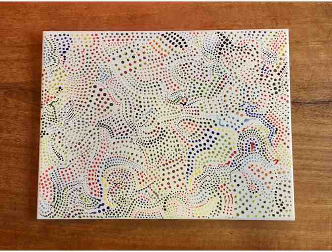 Hand-painted Ceramic Trivet