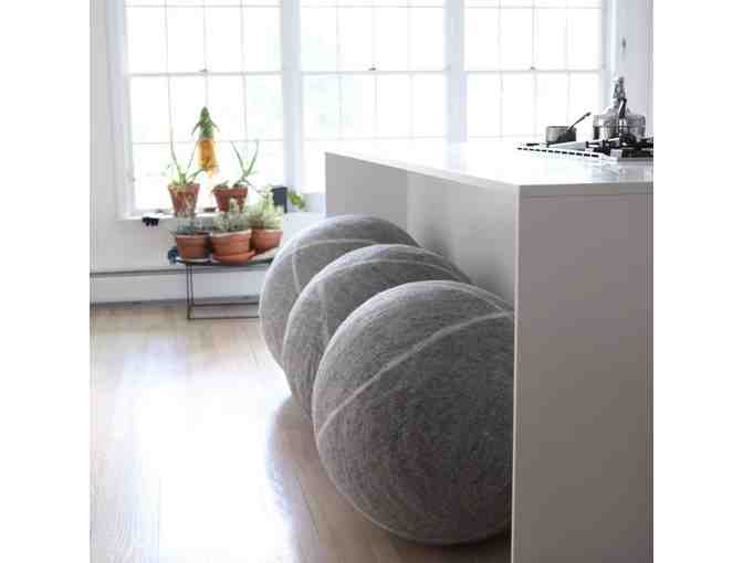 Hand-Felted Yoga Ball Cover