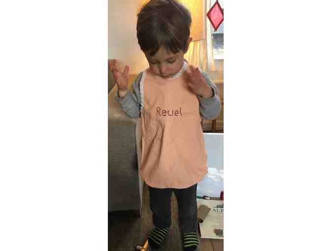 Custom Sewn Aprons for Parent & Two Children