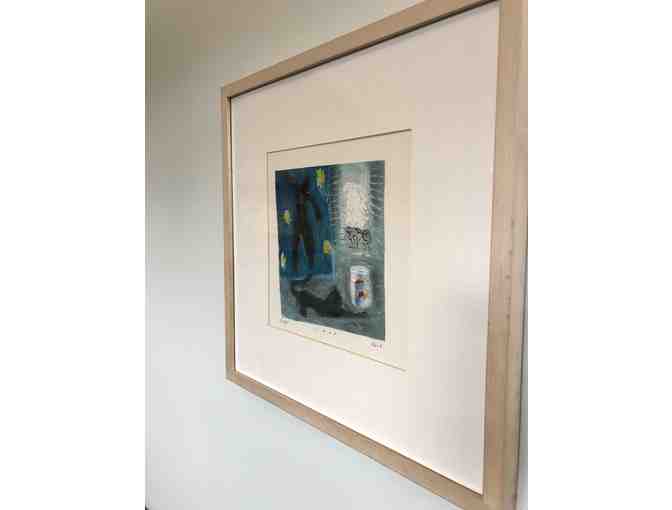 Original Etching by Lou G. Titled, Icare, (Icarus)