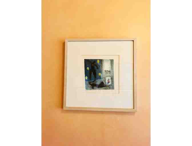 Original Etching by Lou G. Titled, Icare, (Icarus)