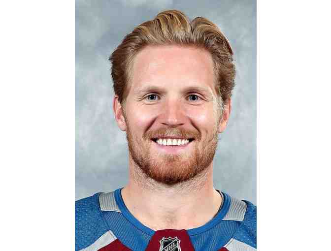 Signed Hockey Stick by Gabe Landeskog