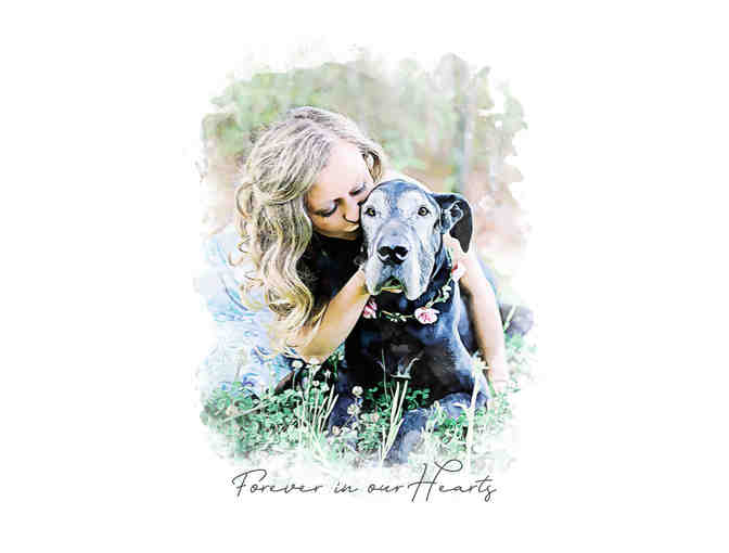 Custom Digital Art Pet Portrait