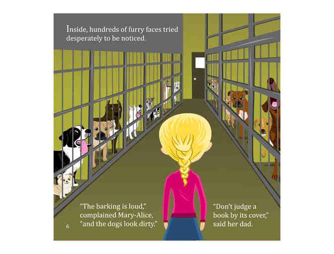 'Don't Judge a Book by its Cover' set of 2 autographed Children's Books