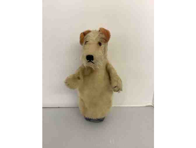 Steiff Vintage Fox Terrier Hand Puppet