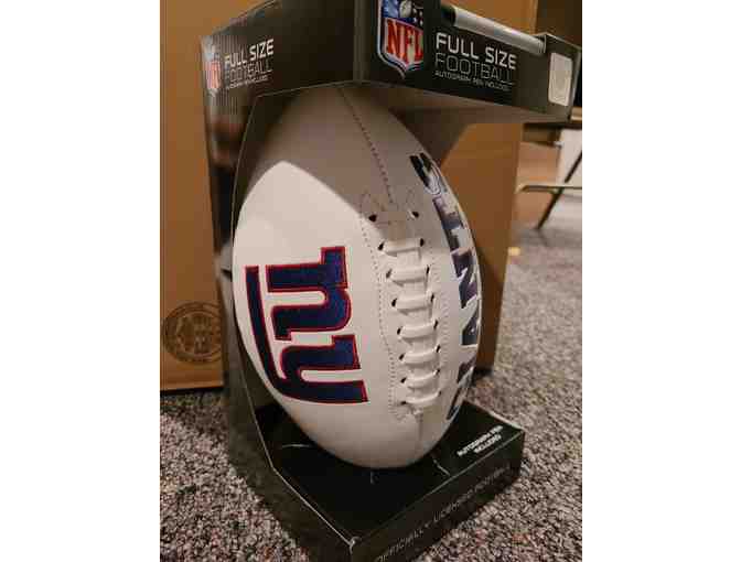 New York Giants Football Autographed by Leonard Williams