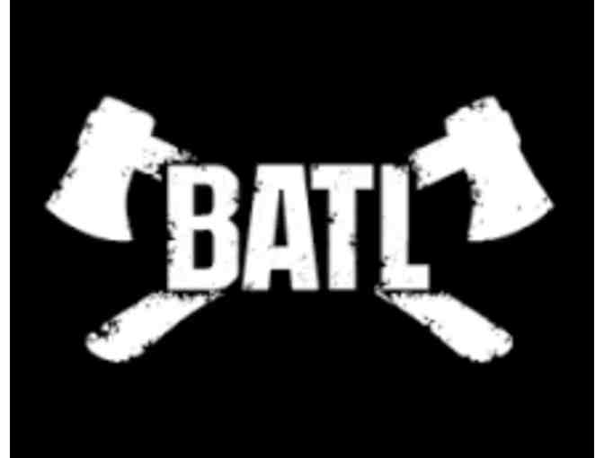 Batl Axe Throwing - 1 Hr of Axe Throwing for up to 6 Guests