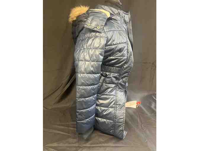 Joe Fresh Primaloft Insulated Blue Jacket (Size: Girls Medium - 7/8)