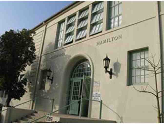 Behind the Scenes Tour of Hamilton with Mr. Art