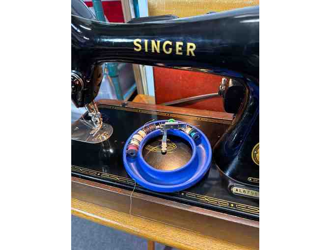 Vintage 1954 Singer #66 Portable Electric Sewing Machine