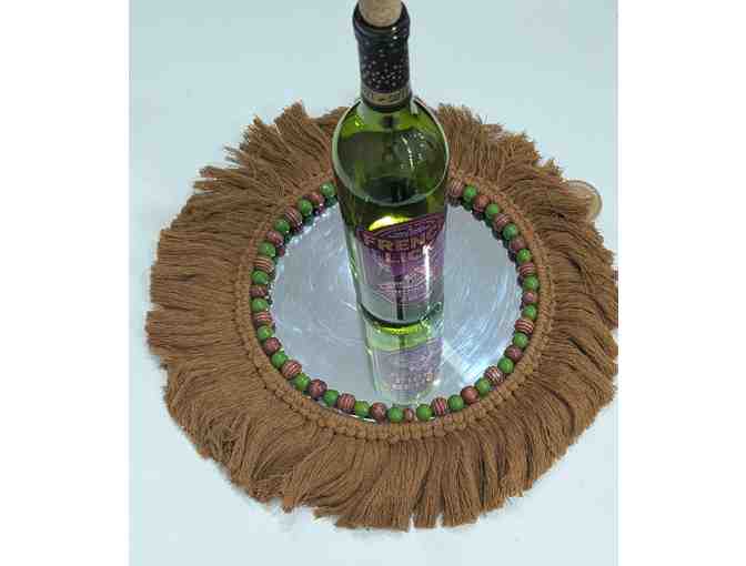 Bohemian Macrame Mirror