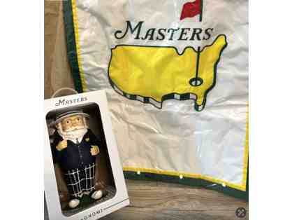 2024 Golf Masters Flag and Gnome