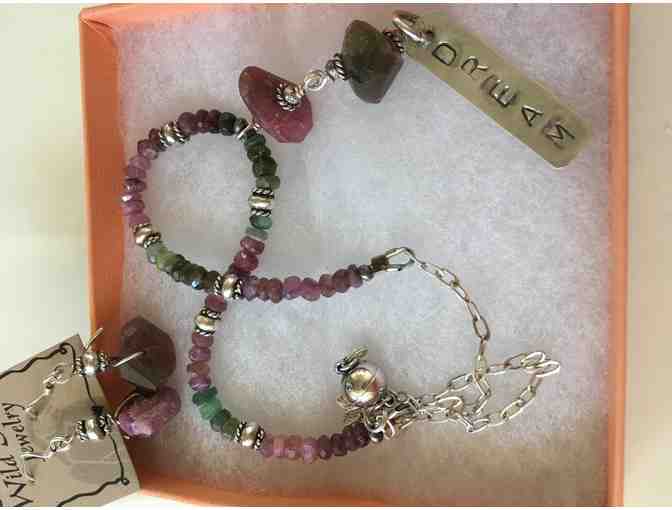 'Dream' Sterling Silver Necklace & Earrings Set