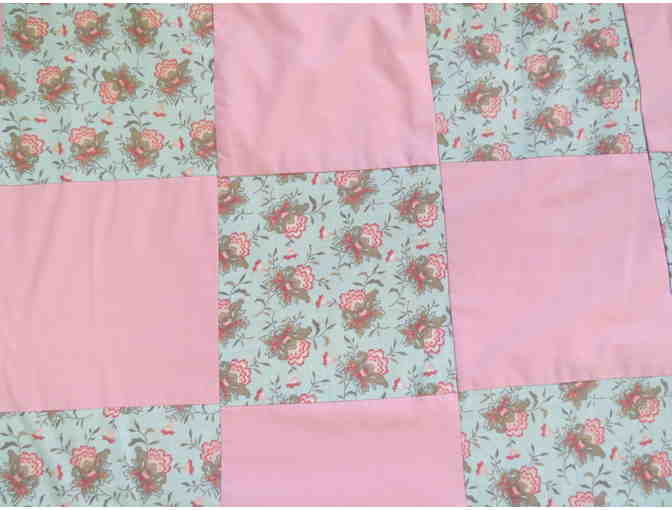 Handmade Dog Quilt/Blanket - Fields of Flowers