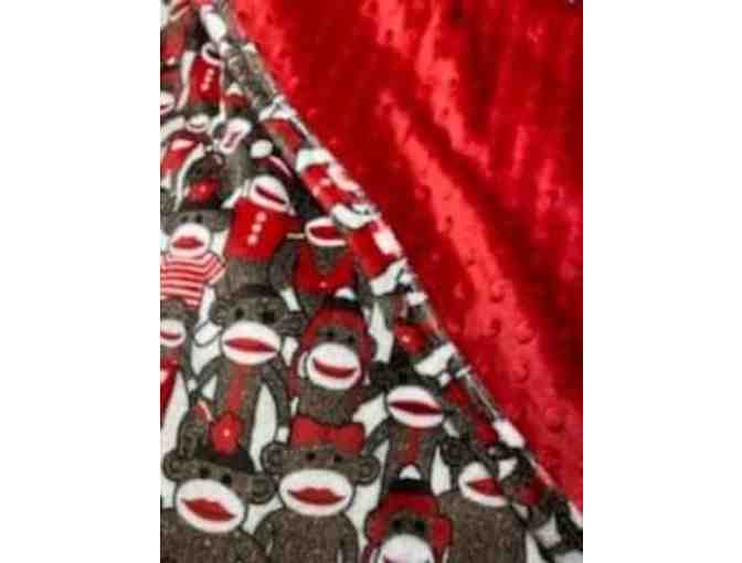 Sock Monkey Blanket
