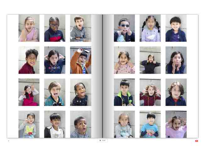 1st Grade : Portrait Photo Essay Book