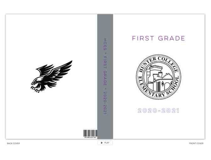 1st Grade : Portrait Photo Essay Book