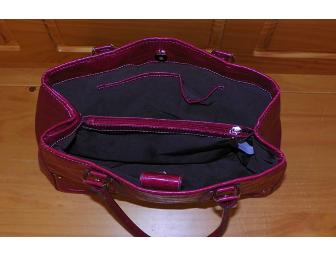 NEW Liz Clairborn Cranberry Purse