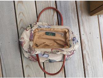 Orvis Tapestry Teacup Handbag