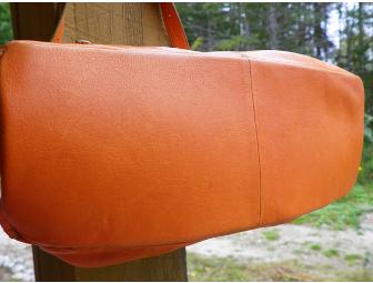 Stone Mountain Tangerine Leather Bag