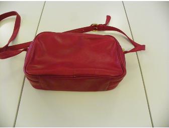 Talbots Red Leather Bag