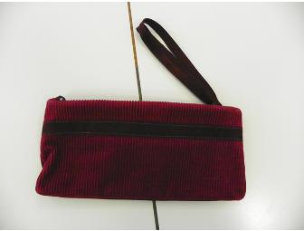 Suede Wristlette/Clutch