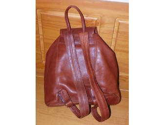 Beautifully Crafted Leather Back Pack