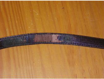 Classic Brown Leather Bucket Purse