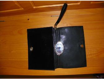 Black Patent Leather Clutch