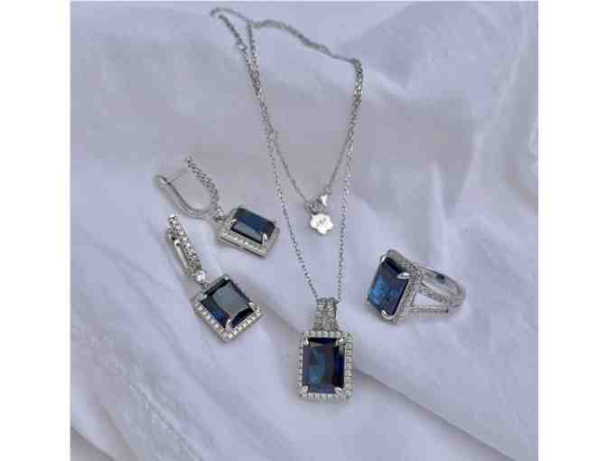 4 night Punta Cana All-Inclusive Getaway for 4 guests & Exquisite Sapphire Jewelry Set