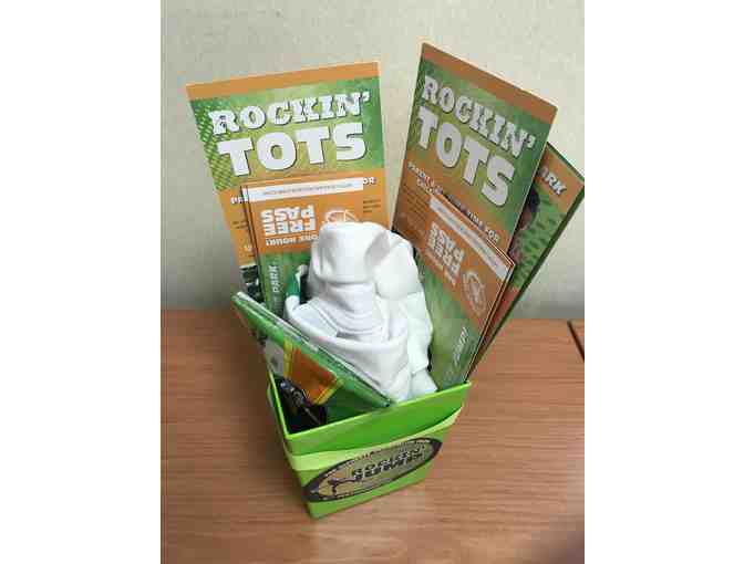 Rockin' Jump - Gift Basket (youth t-shirt, (4) one hour jump passes, bracelet)