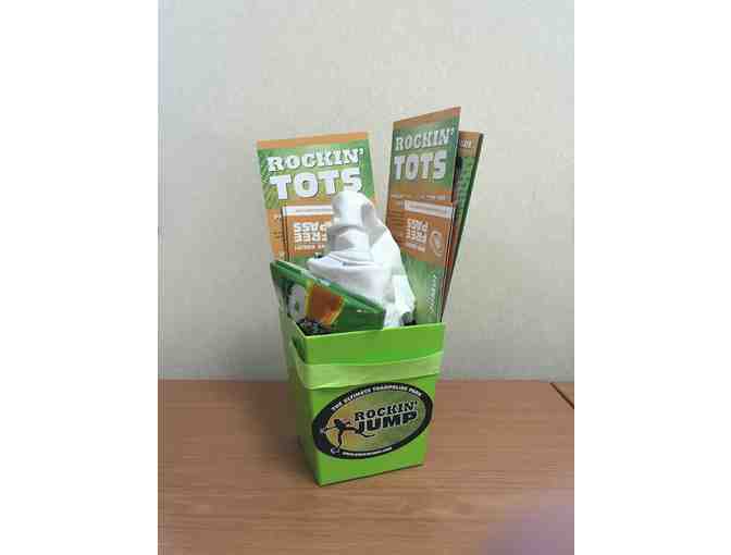 Rockin' Jump - Gift Basket (youth t-shirt, (4) one hour jump passes, bracelet)