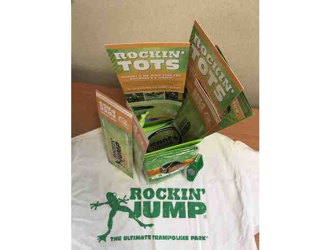Rockin' Jump - Gift Basket (youth t-shirt, (4) one hour jump passes, bracelet)